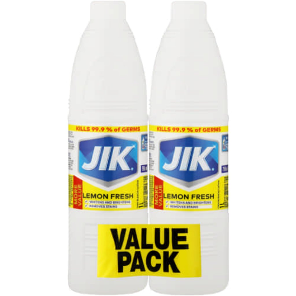 Jik Bleach Lemon Value Pack 2 x 1L -