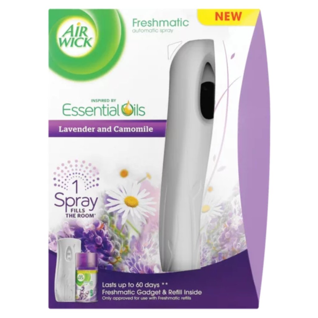 Airwick Freshmatic Gadget + Refill 250ML Lavender & Camomile