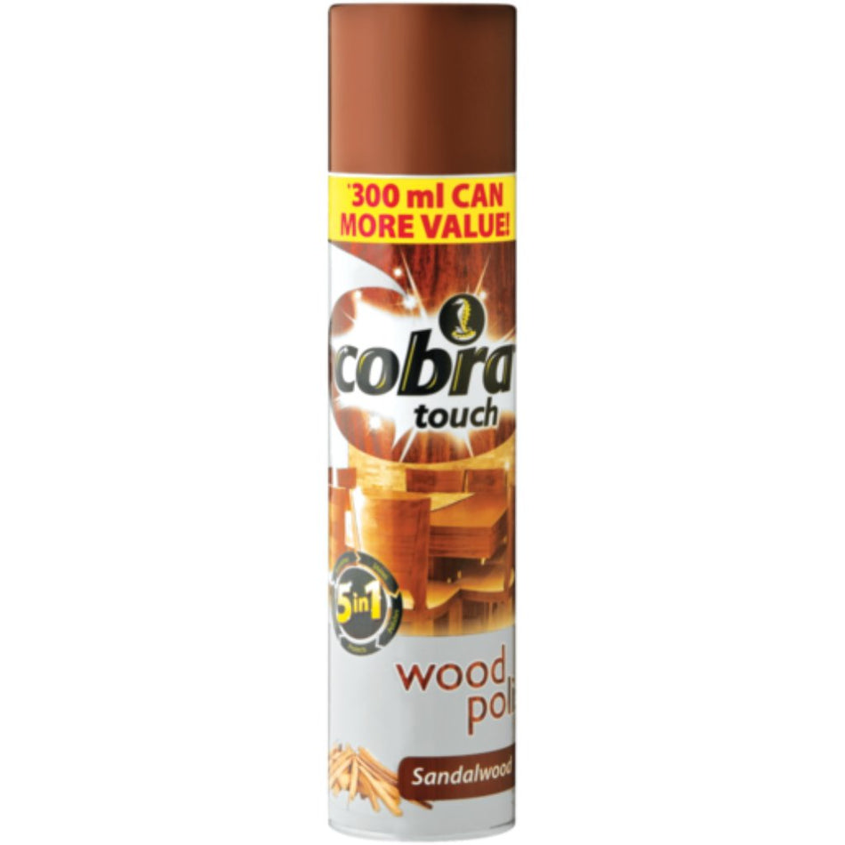 Cobra Touch Wood Polish 300ML