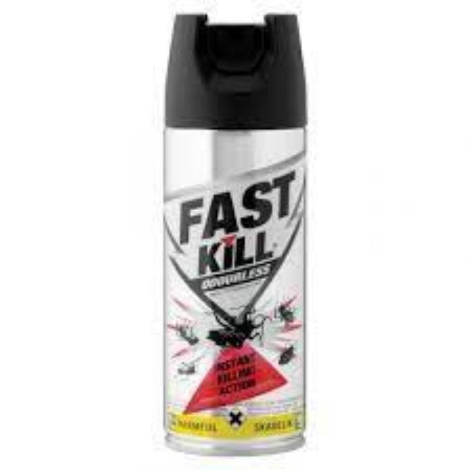 Fast Kill Insect killer Odourless aerosol 180ML