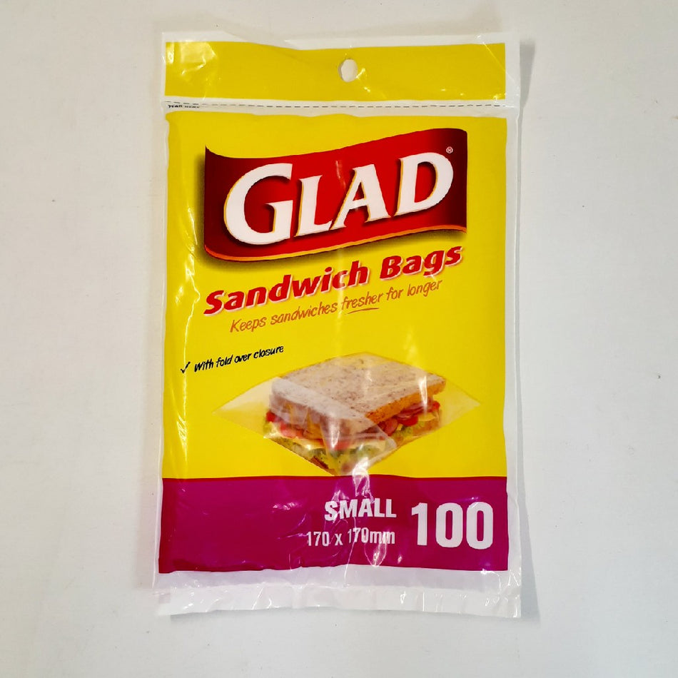 Glad Sandwich Bags 100 Pack