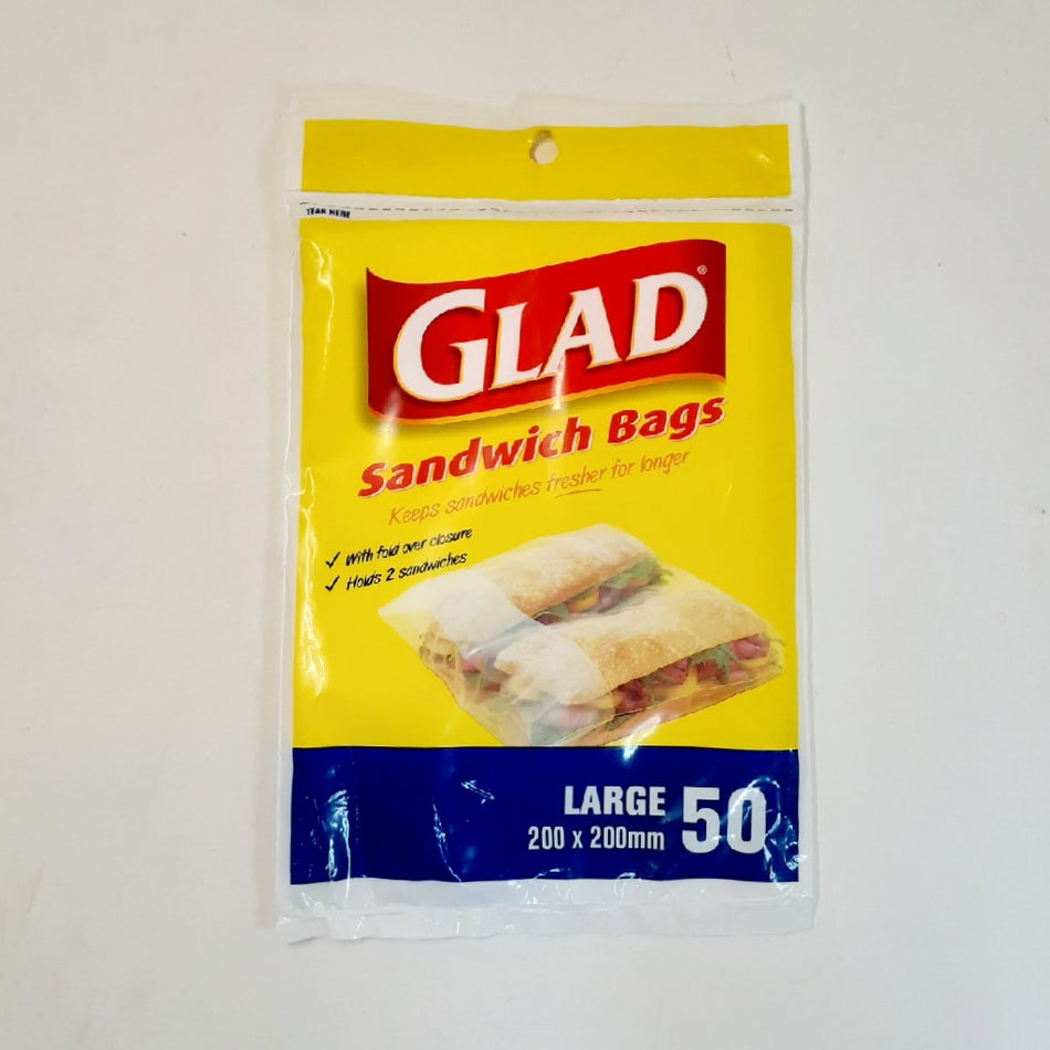 Glad Sandwich Bags 50 Pack