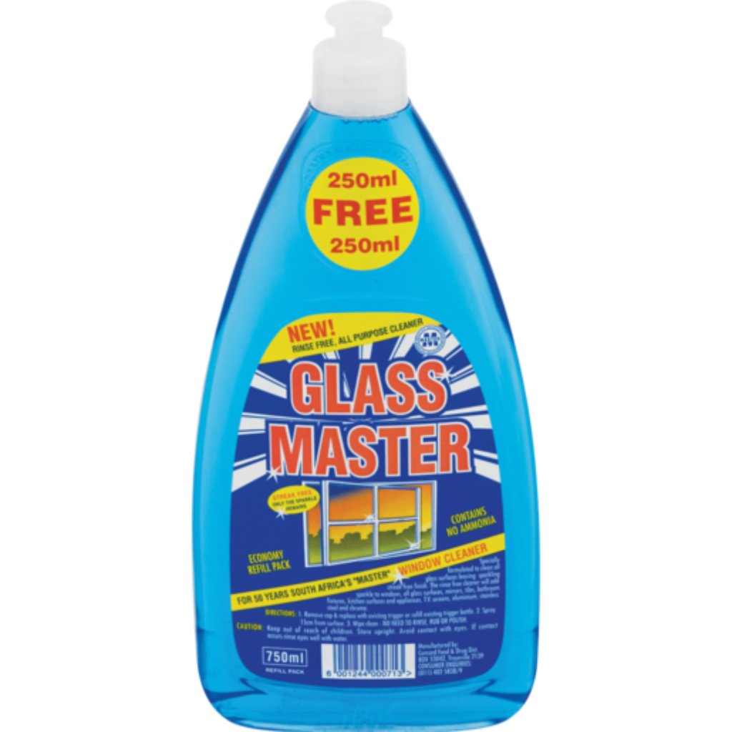 Window Cleaner Generic No Label Generic Window Cleaner Glass Master 750ML – NWK Shop