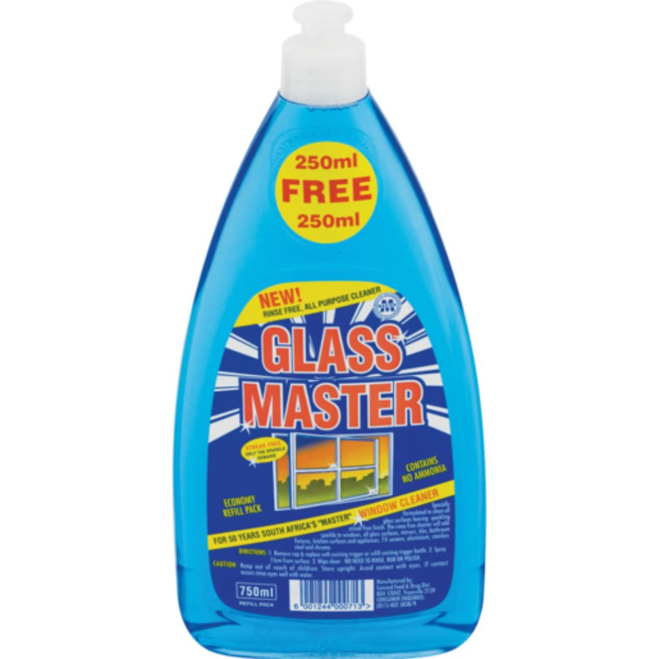 Generic Window Cleaner Glass Master 750ML