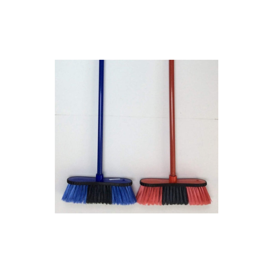 Addis Plastic Broom with Metal Handle