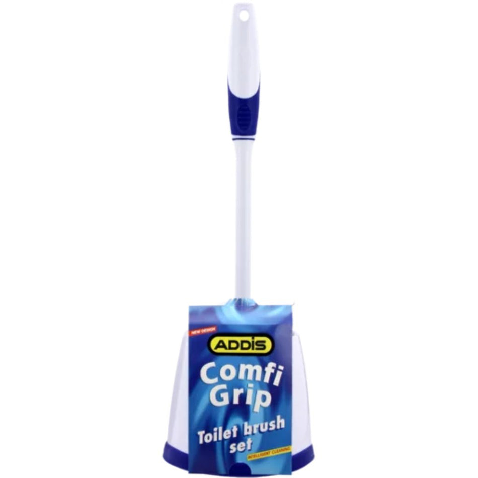 Addis Comfi Grip Toilet Brush Set