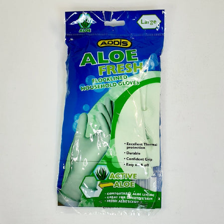 Addis Gloves Household Aloe Vera Large