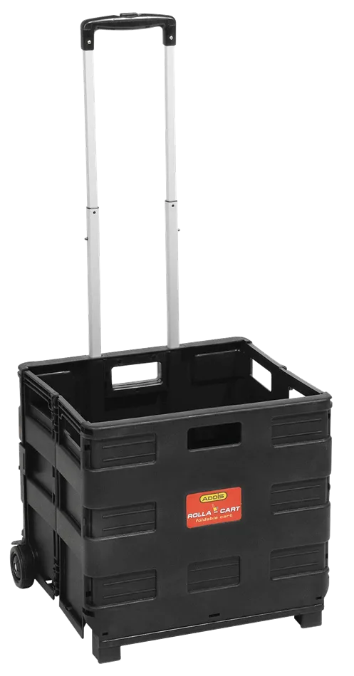 Addis Foldable Rolla Cart Black -