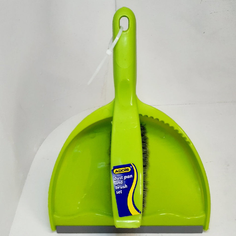 Addis Dustpan and Brush Set Plastic