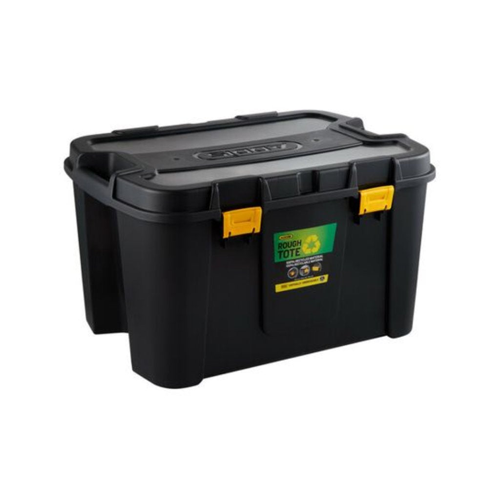 Addis Rough Tote Black with Wheels and Clips 150L -