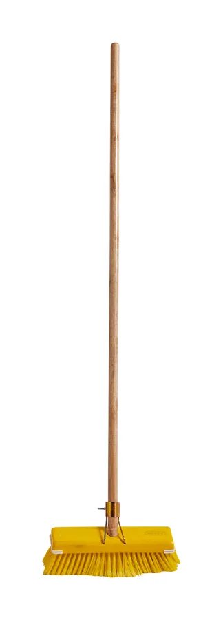 Addis Broom Flagged Wooden Stock Grip