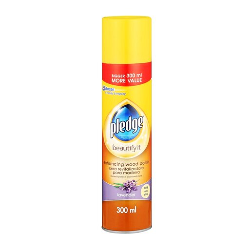 Pledge Wood Polish Lavender 300ml Pledge Wood Polish Lavender 300ml Pledge Wood Polish Lavender 300ml