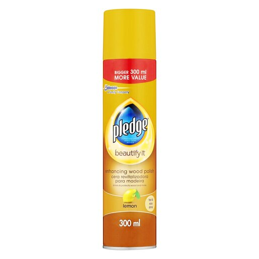 Pledge Wood Polish Lemon 300ml