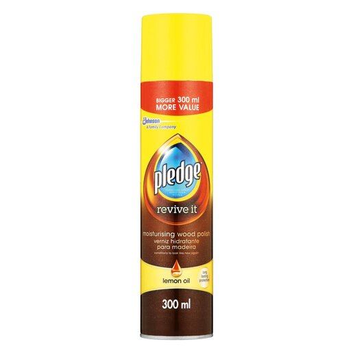 Pledge Wood Polish Lemon Oil 300ml