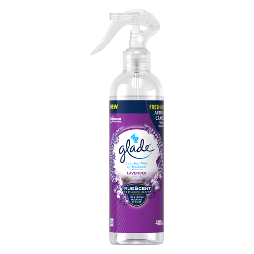 Glade Lavender Scented Mist Air Freshener 400ml