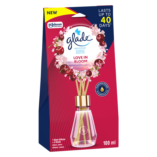 Glade Love in Bloom Air Freshener Reed Diffuser 100ml