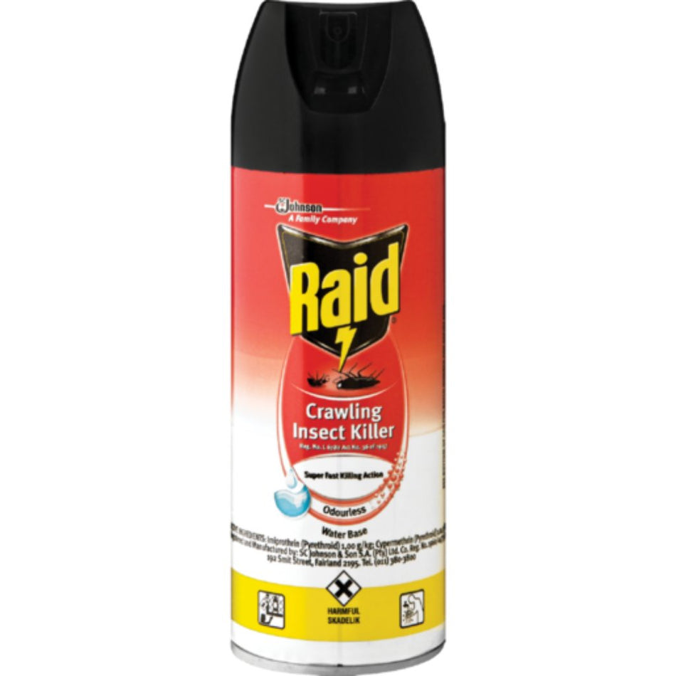 Raid Insecticide Odourless Crawling 300ML
