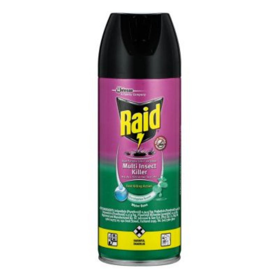 Raid Eucalyptus Scented Insecticide 300ML