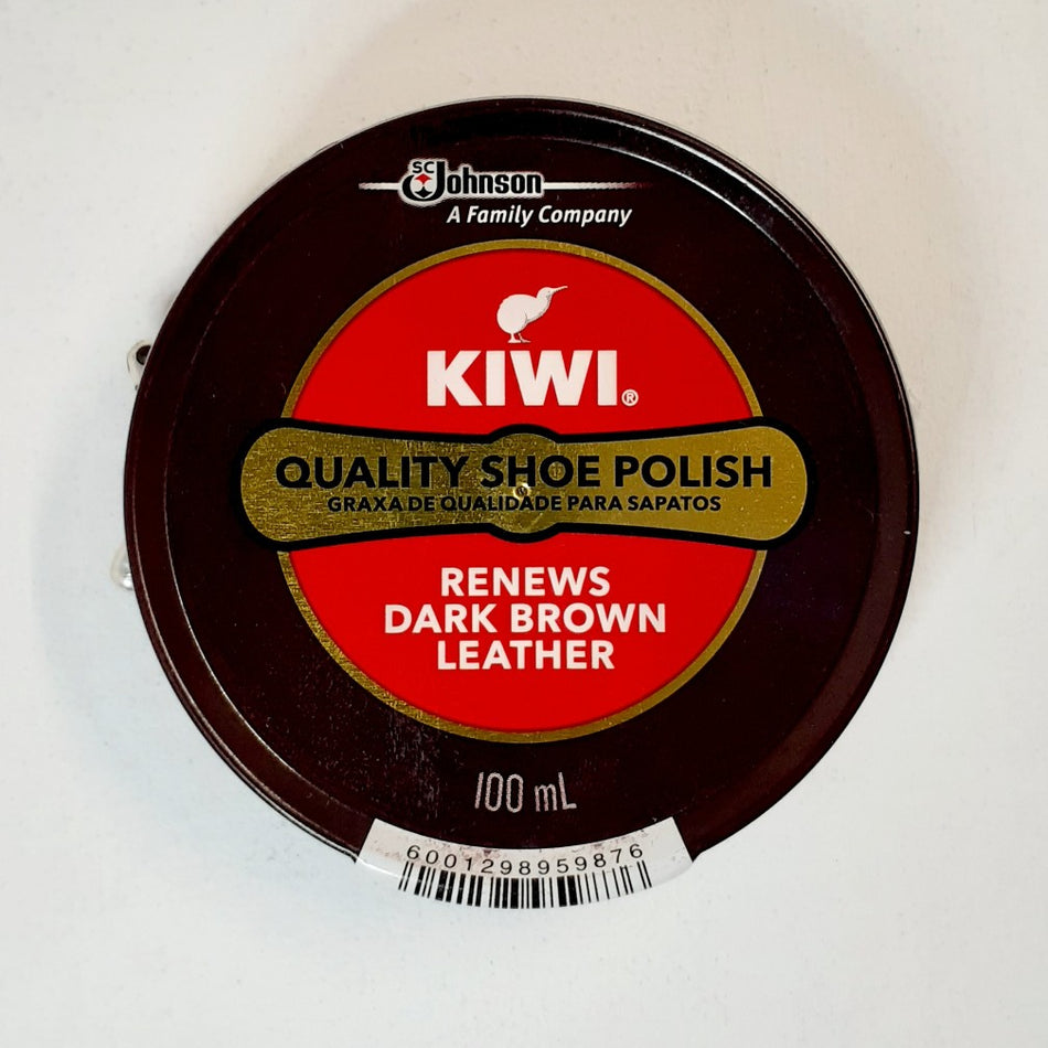 Kiwi Shoe Polish Dark Brown 100ML