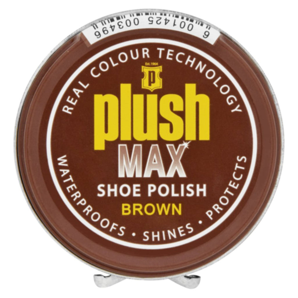 Plush Shoe Polish Brown 50ML
