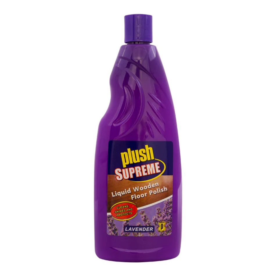 Plush Floor Polish Liquid Wooden Lavender 750ML