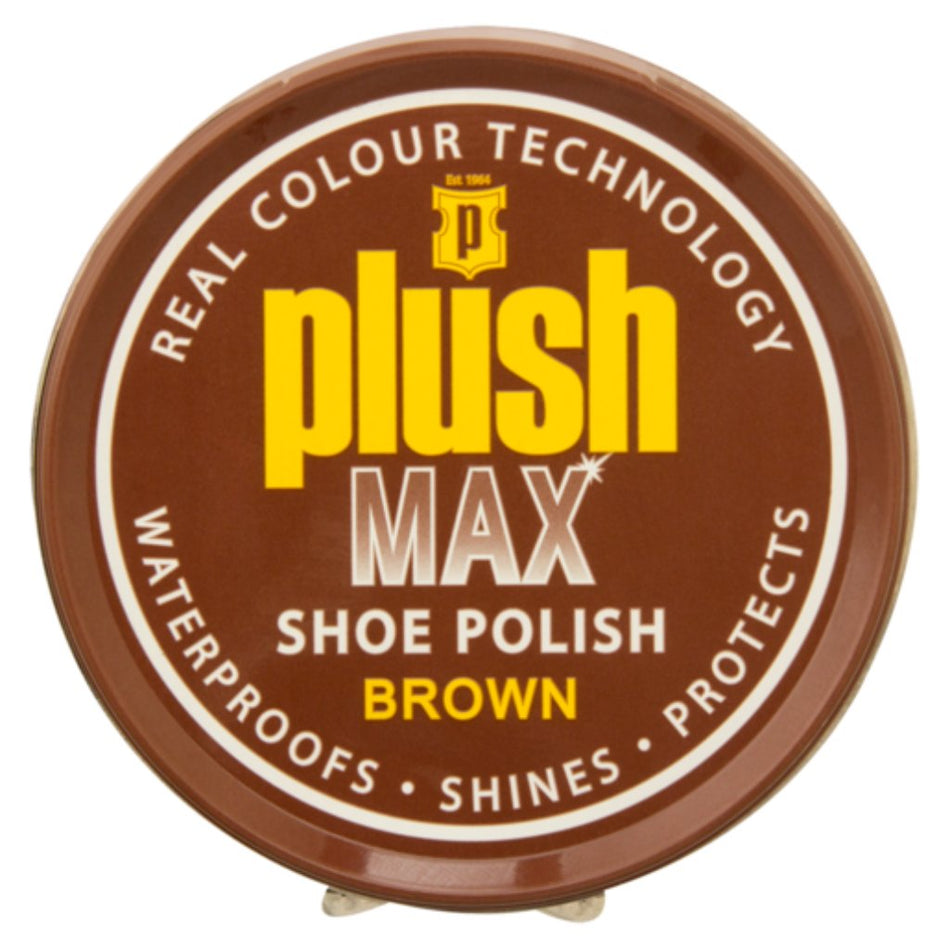 Plush Shoe Polish Brown 100ML