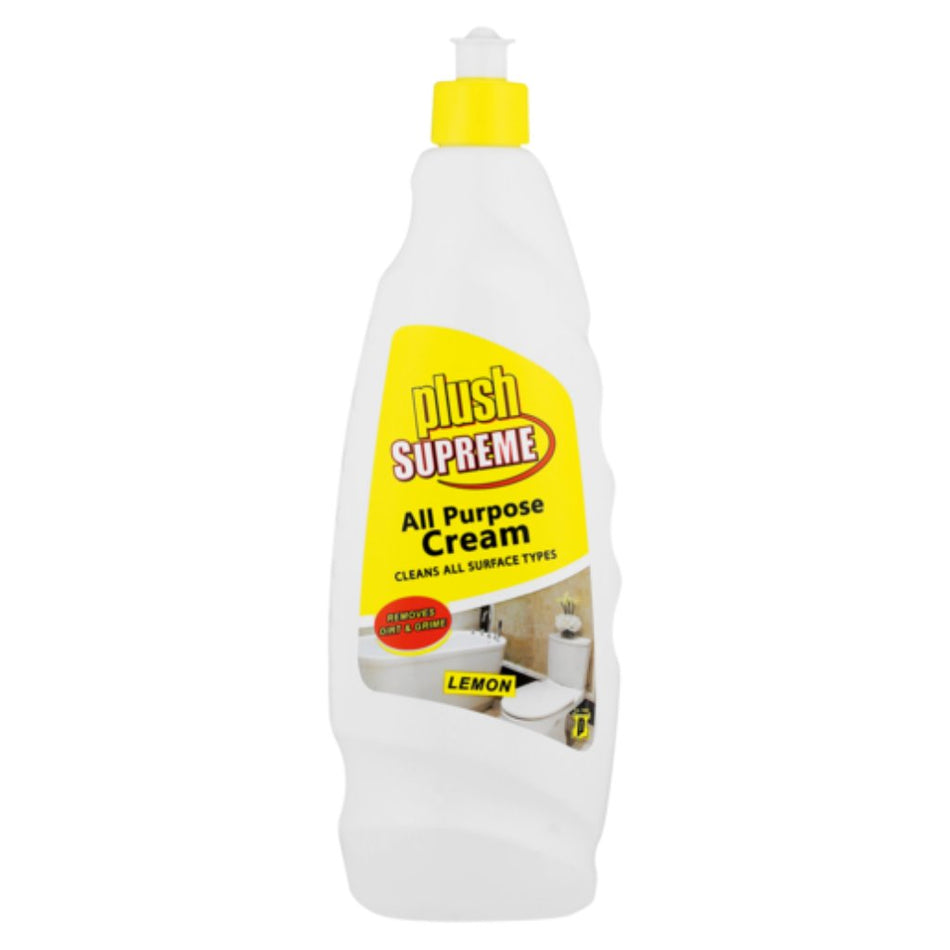 Plush Cream All Purpose Lemon 750ML