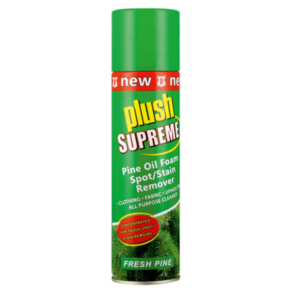 Plush Supreme Pine Oil Foam Spot / Stain Remover 275ML