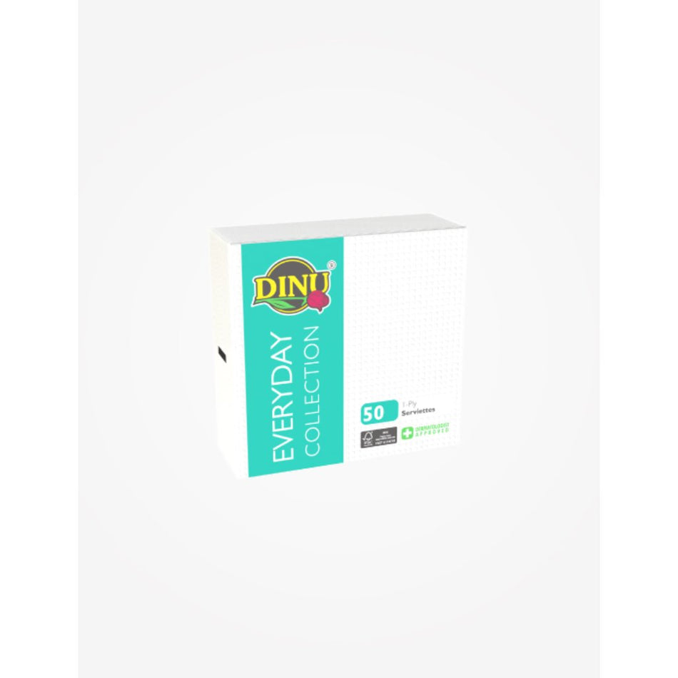 Dinu Everyday Collection Serviettes 50 Pack