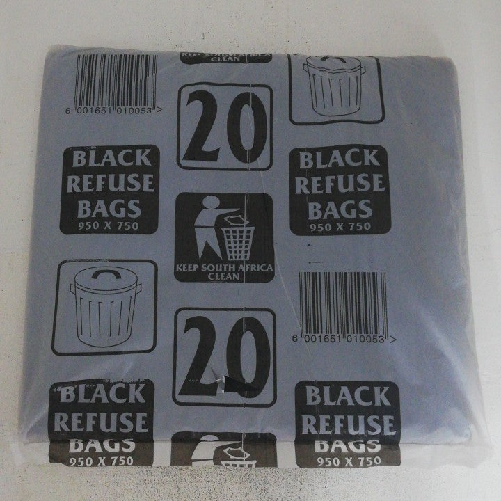 Generic Refuse Bags Black 20'S