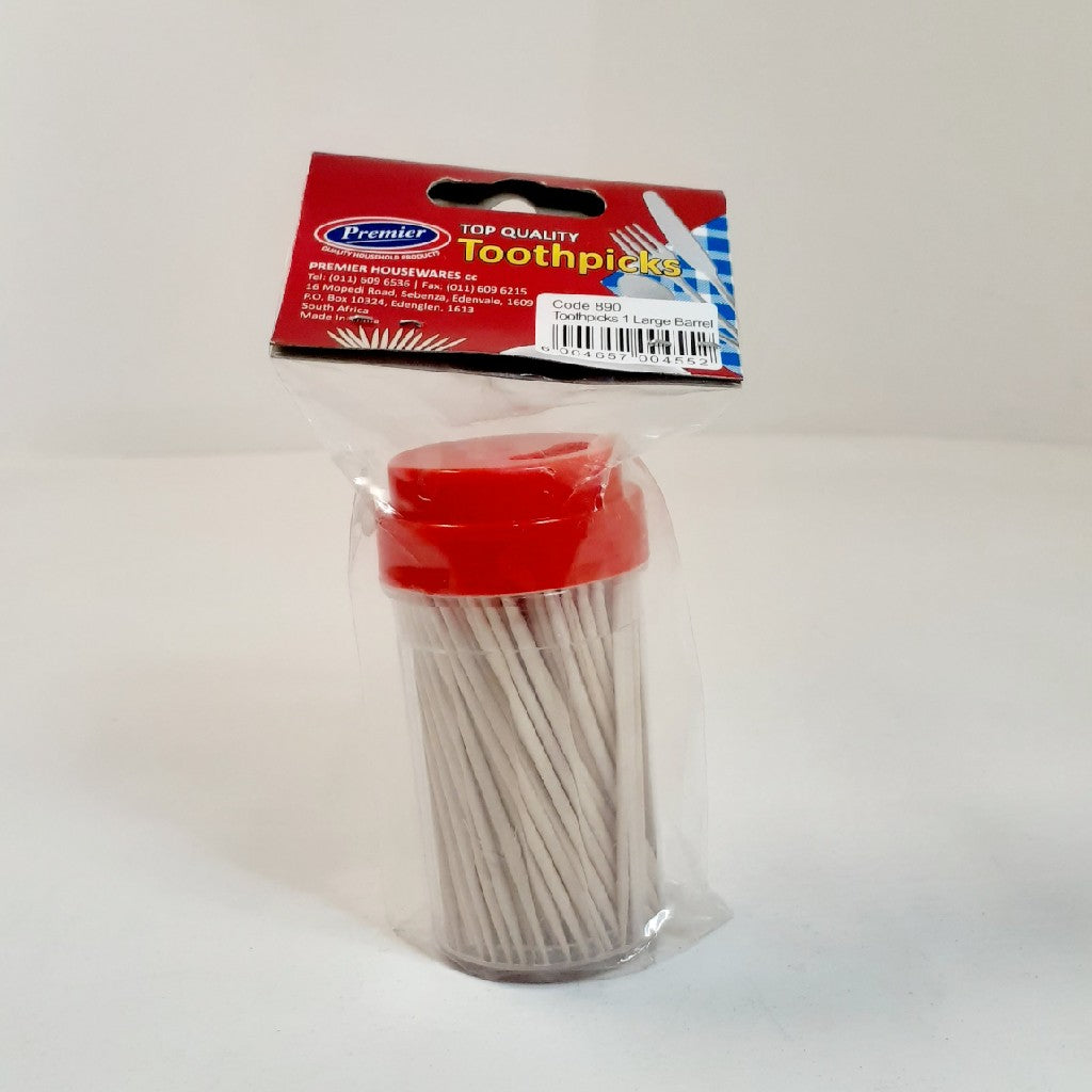 Premier Housewares Tooth Picks 1 Large Barrel -