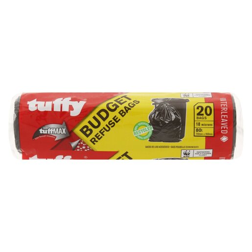 Tuffy Refuse Bags Budget 20'S