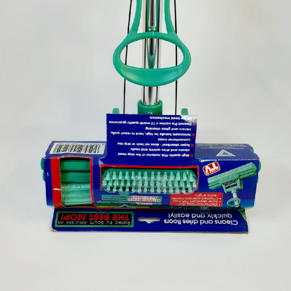 Floorwiz Pro and Brush Attachment PVA Sponge Mop