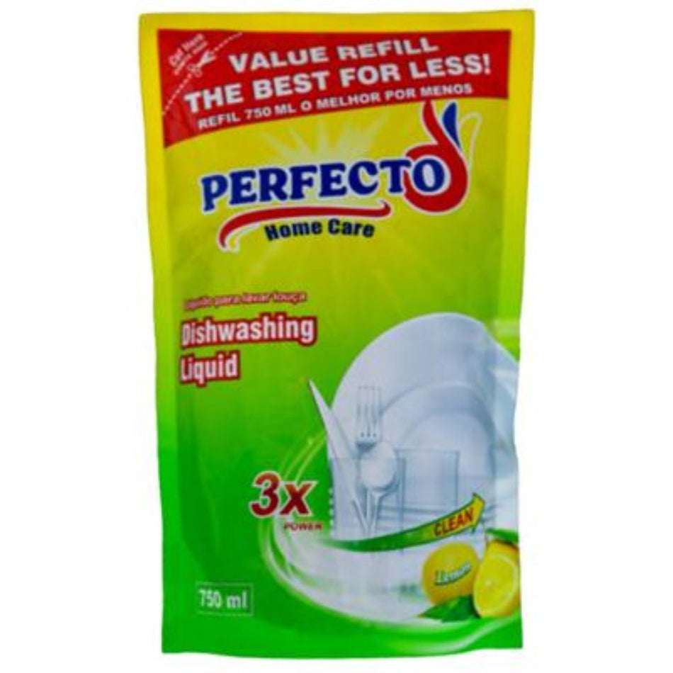 PERFECTO Dishwashing Liquid Lemon Refill 750ML