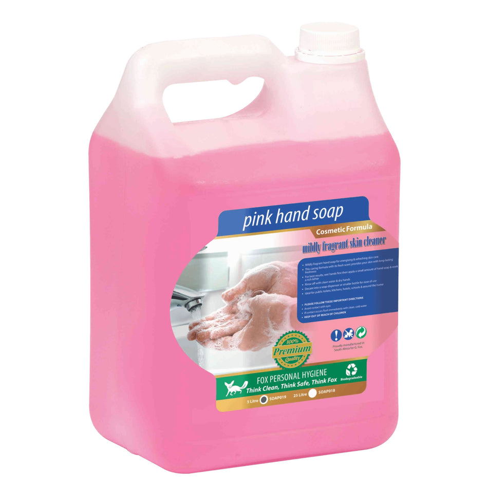 G Fox Pink Hand Soap 5L