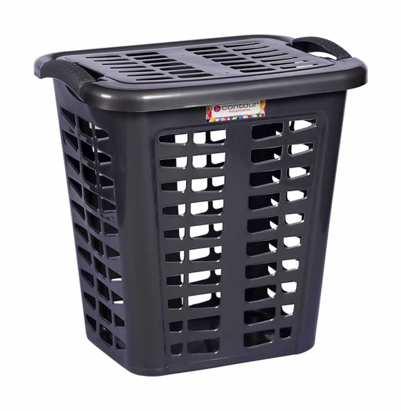Mega Linen Bin Black