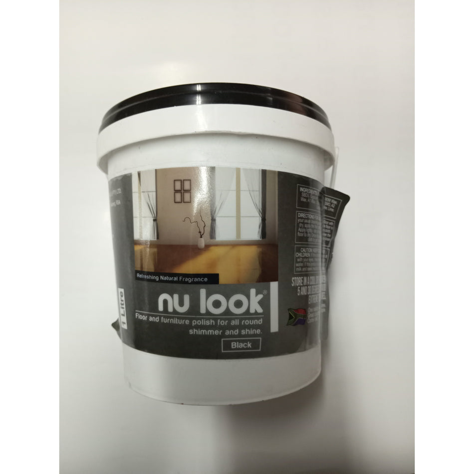 Nu Look Polish Floor & Furniture Black 1L