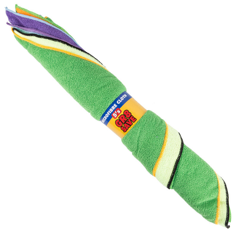 Generic Cloths Multi-Purpose Microfiber 5'S -