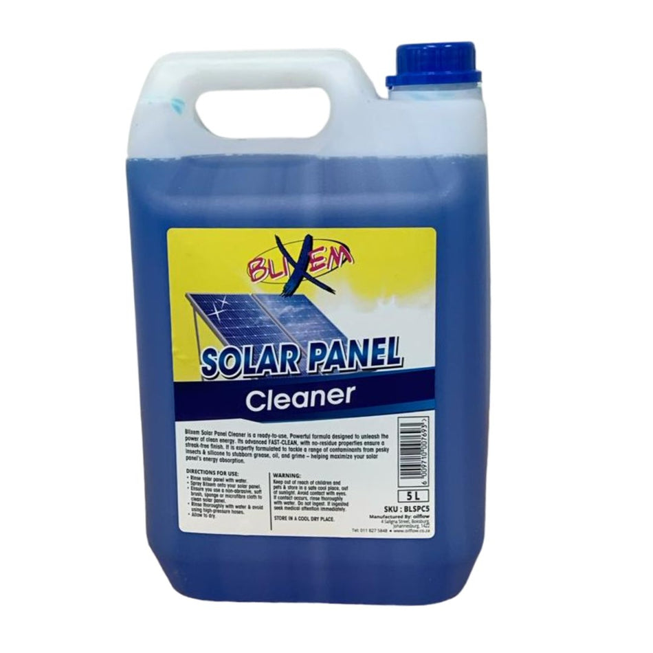 Blixem Solar Panel Cleaner 5L