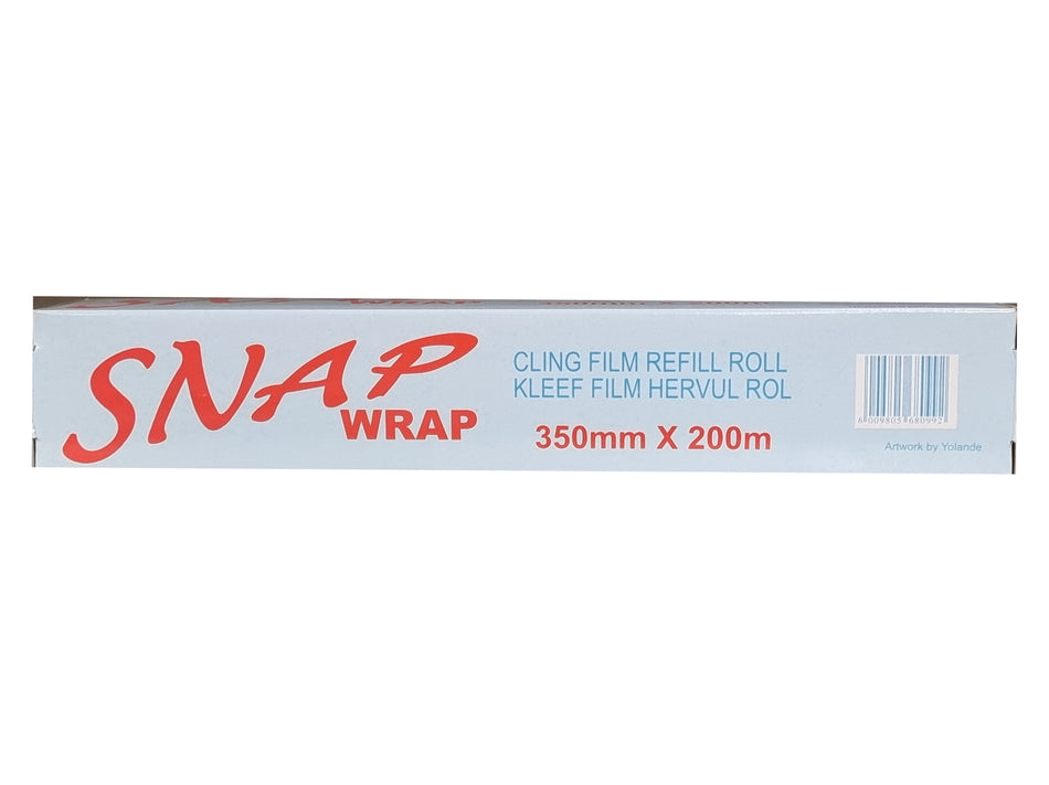 Snap Wrap Cling Wrap Roll 350mmx200m -