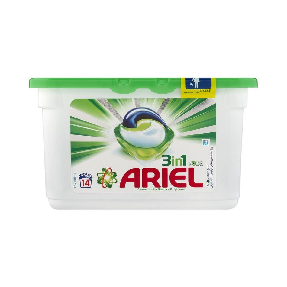 Ariel 3-in-1 Washing Capsules 14 x 27g