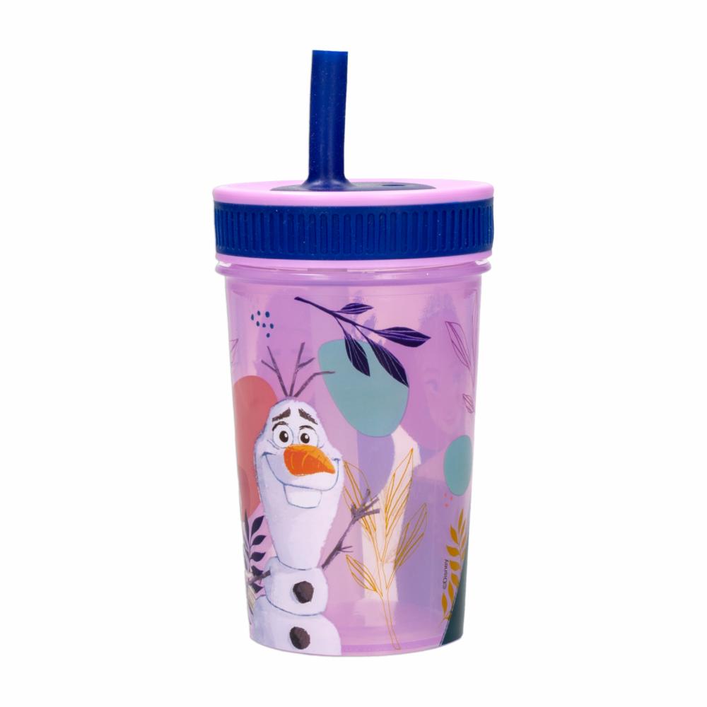 Sistema Frozen Silicone Straw Tumbler 465ML -