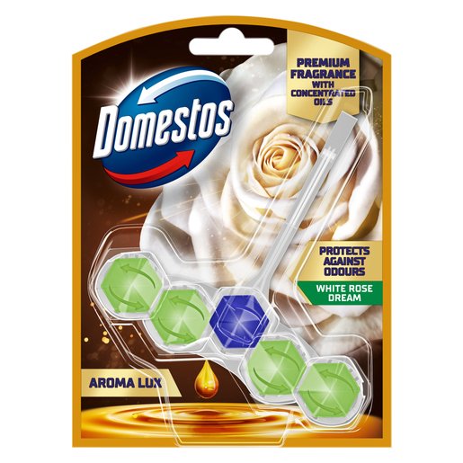 Domestos White Rose Dream Rim Blocks 50g