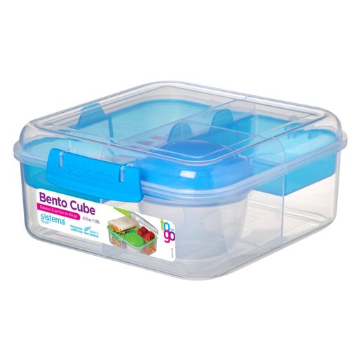 LSistema Bento Cube To Go Assorted 1.25L -