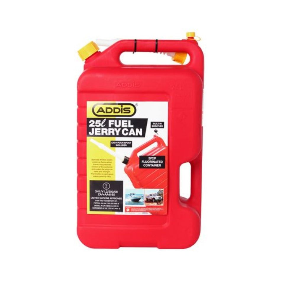 Addis Petrol Jerry Can Plastic Large 25L