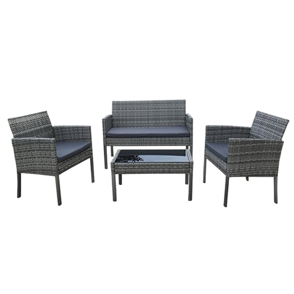 Seagull Rattan Sofa 4 Piece Set