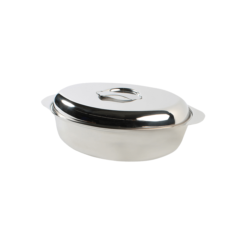 Lk's Stainless Steel Casserole Large Oval -