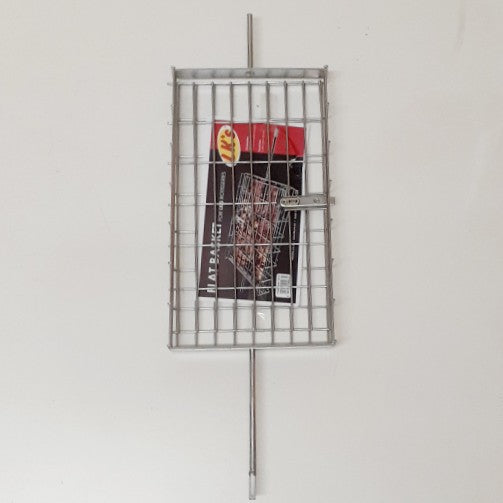 Lk's Mild Steel Rotisserie Flat Basked Only -