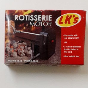 Lk's Rotisserie Motor 2 X 1.5 Volt Batteries -
