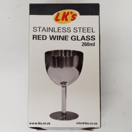 Lk's Stainless Steel Wine Glass 260ML -